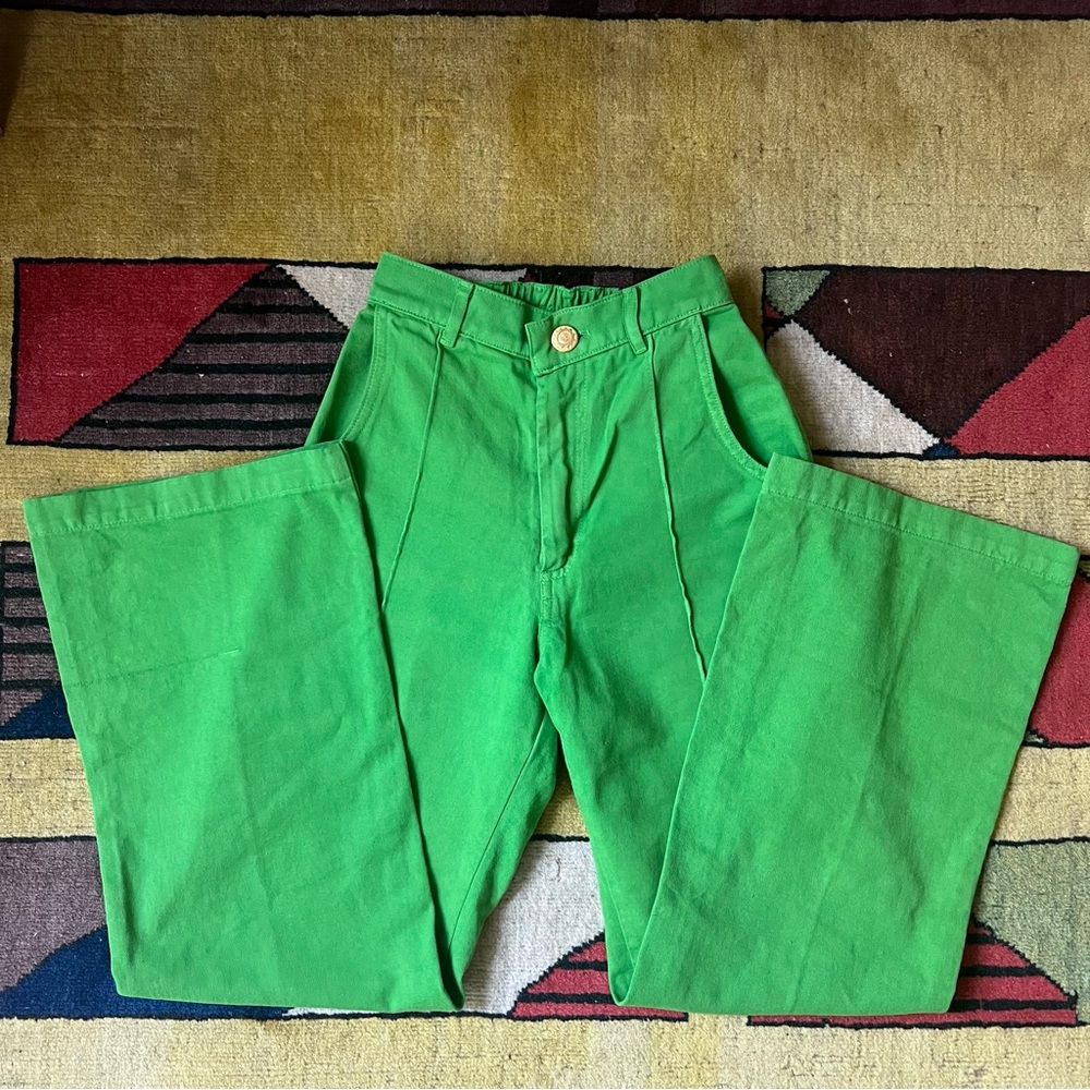 Big Bud Press Kelly Green Western Pants XXS